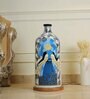 Angel Girl Hand Painted White Glass Shade Table Lamp