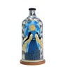 Angel Girl Hand Painted White Glass Shade Table Lamp