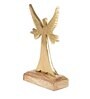 Angel Gold Wood & Aluminium Showpiece