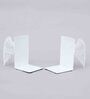 Angels Wing Black Iron Bookend