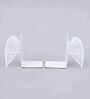 Angels Wing Black Iron Bookend