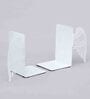 Angels Wing Black Iron Bookend
