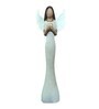 Angel with Heart Mango Wood Human Figurine