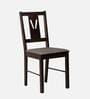 Angelia 4 Seater Dining Set in Wenge Finish
