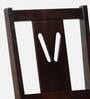 Angelia 4 Seater Dining Set in Wenge Finish