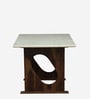 Anglet Sheesham Wood 4 Seater Dining Table In Scratch Resistant Provincial Teak Finish  With Bottochino Top