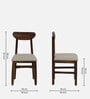 Anglet Sheesham Wood 6 Seater Dining Set In Scratch Resistant Provincial Teak Finish  With Bottochino Top