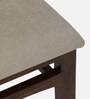 Anglet Sheesham Wood 6 Seater Dining Set In Scratch Resistant Provincial Teak Finish  With Travertine Top