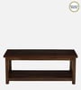 Anglet Sheesham Wood Coffee Table In Scratch Resistant Provincial Teak Finish