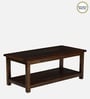 Anglet Sheesham Wood Coffee Table In Scratch Resistant Provincial Teak Finish
