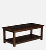 Anglet Sheesham Wood Coffee Table In Scratch Resistant Provincial Teak Finish