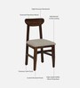 Anglet Sheesham Wood Dining Chair In Scratch Resistant Provincial Teak Finish  (Set of 2)
