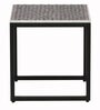 Angola Metal Nest Of Tables (Set Of 2) In Black Colour