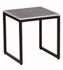 Angola Metal Nest Of Tables (Set Of 2) In Black Colour
