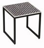 Angola Metal Nest Of Tables (Set Of 2) In Black Colour