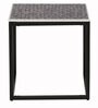 Angola Metal Nest Of Tables (Set Of 2) In Black Colour