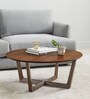 Angulleux Coffee Table In Dark Walnut Finish