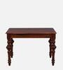 Anika Sheesham Wood 4 Seater Dining Table In Honey Oak Finish