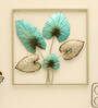 Anika Square Leafs Wall Hanging