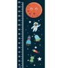 Animal in Space in Multicolour Height Chart