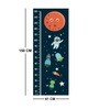 Animal in Space in Multicolour Height Chart