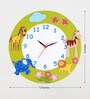 Animal Multicolor wooden Kids Wall Clock