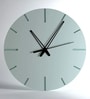 Anippe Engineered Wood Grey Wall Clock
