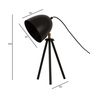 Anis Black Metal Tripod Table Lamp