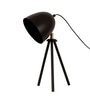Anis Black Metal Tripod Table Lamp