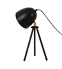 Anis Black Metal Tripod Table Lamp