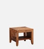 Anitz Sheesham Wood Nesting Coffee Table Set In Warm Walnut Finish