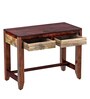 Anitz Sheesham Wood Writing Table In Dual Tone Finish