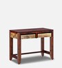 Anitz Sheesham Wood Writing Table In Dual Tone Finish