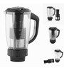 AnjaliMix 5 Jars 1000W  Black Juicer Mixer Grinder (Model No: 5JARINSTAGREAY)