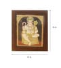 Anjaneyar Multicolour Birch Plywood With 24 Karat Gold Foil Tanjore Painting