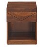 Ankara Bedside Table in Walnut Finish