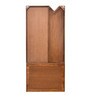 Ankara Dresser With Stool in Walnut Colour