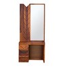 Ankara Dresser With Stool in Walnut Colour