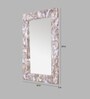 Ankur Bathfit Original White Mother of Pearl Bathroom Mirror