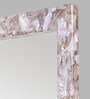 Ankur Bathfit Original White Mother of Pearl Bathroom Mirror