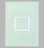 Glass Rectangle Wall Mirror in Transparent Without Frame