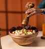 Annapurna Acacia Wood Multipurpose Bowl (Medium)
