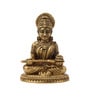 Golden Annapurna Devi Brass Figurine