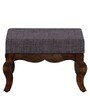 Anne Fabric Foot Stool in Light Brown Colour