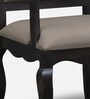 Anne Sheesham Wood Arm Chair In Warm Chestnut Finish