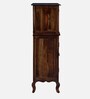 Anne Sheesham Wood Bar Cabinet In Provincial Teak Finish