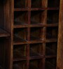 Anne Sheesham Wood Bar Cabinet In Provincial Teak Finish