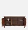 Anne Sheesham Wood Sideboard In Provincial Teak Finish