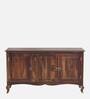 Anne Sheesham Wood Sideboard In Provincial Teak Finish