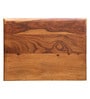 Anne Sheesham Wood Bar Cabinet In Rustic teak Finish